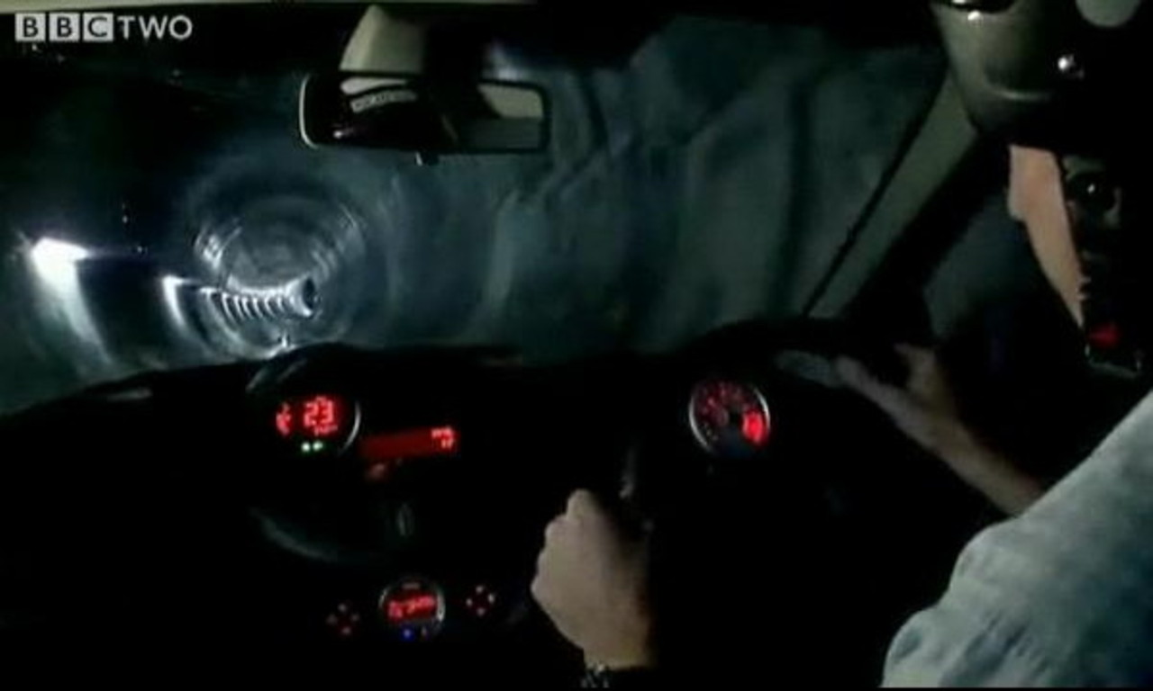 Top Gear's Clarkson Corkscrews Sewer Tunnel In Hot Hatch