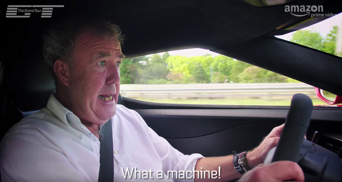 Jeremy Clarkson thinks the Ford GT behaves like a &quot;mad Caterham&quot;