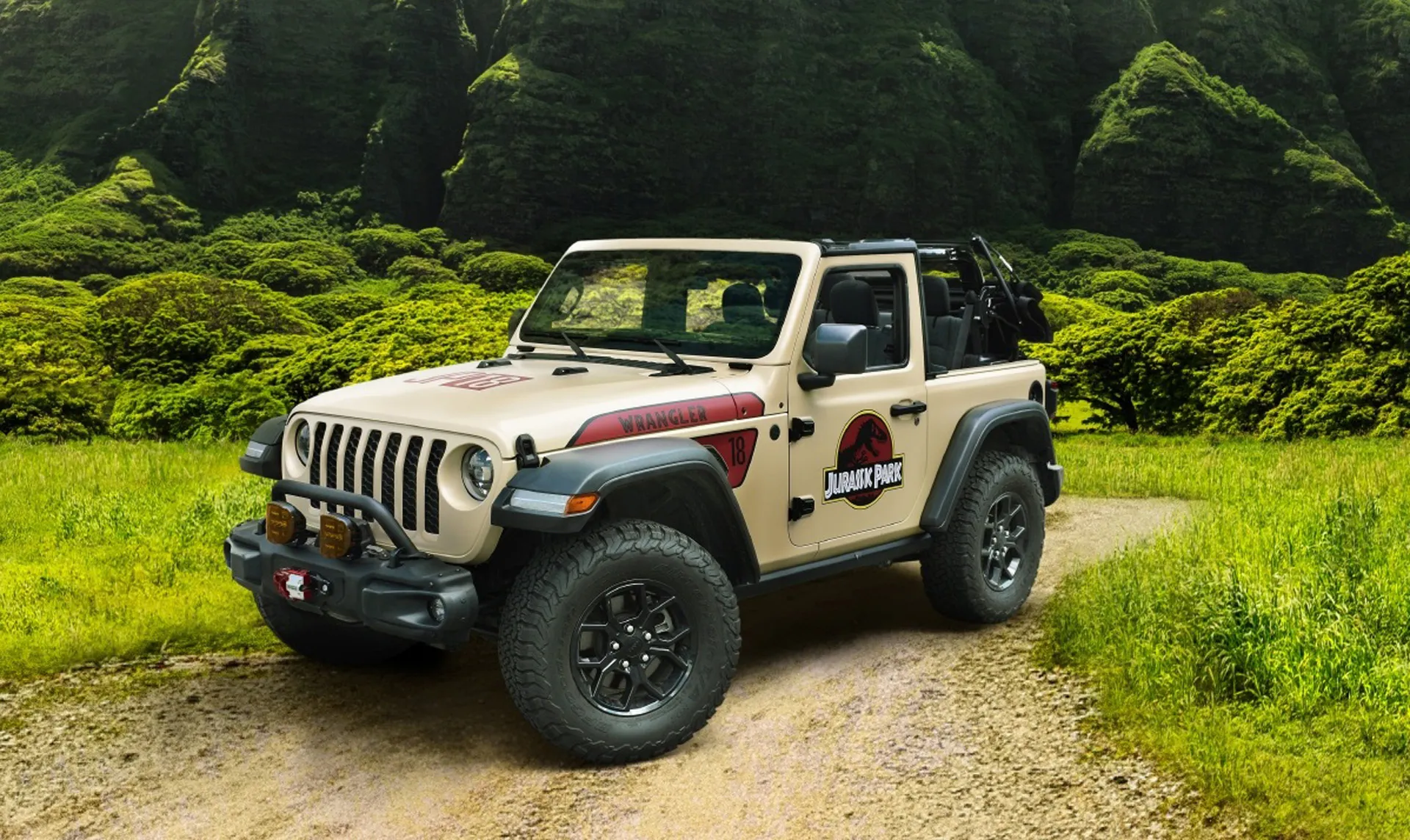 Jeep Wrangler 1993 Jurassic Park