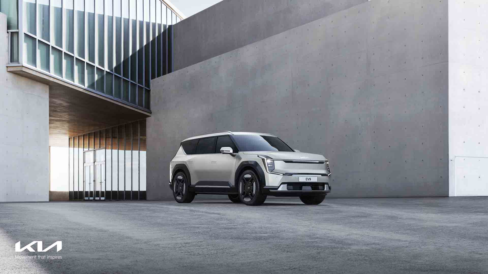 2024 Kia EV9 electric SUV debuts with 800V charging, future V2G