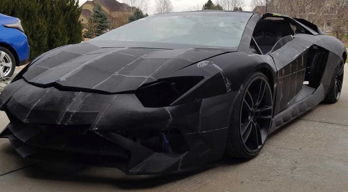 Boy dreams of Lamborghini Aventador, so dad 3D prints supercar