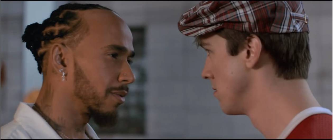 Lewis Hamilton put himself in remade “Ferris Bueller’s Day Off” scene