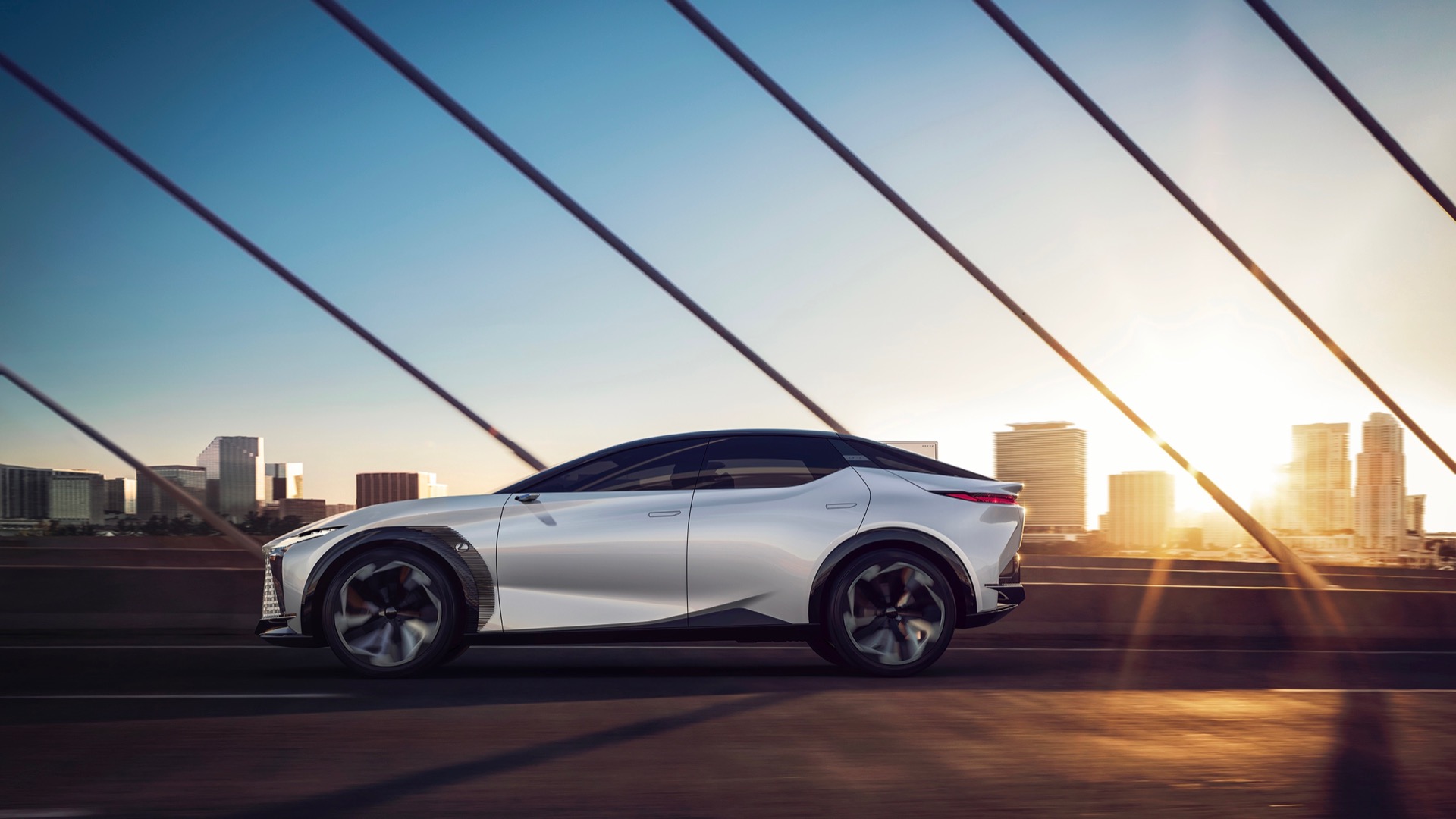 Lexus LFZ Electrified concept Sleek crossover previews future EVs from Toyota luxury brand