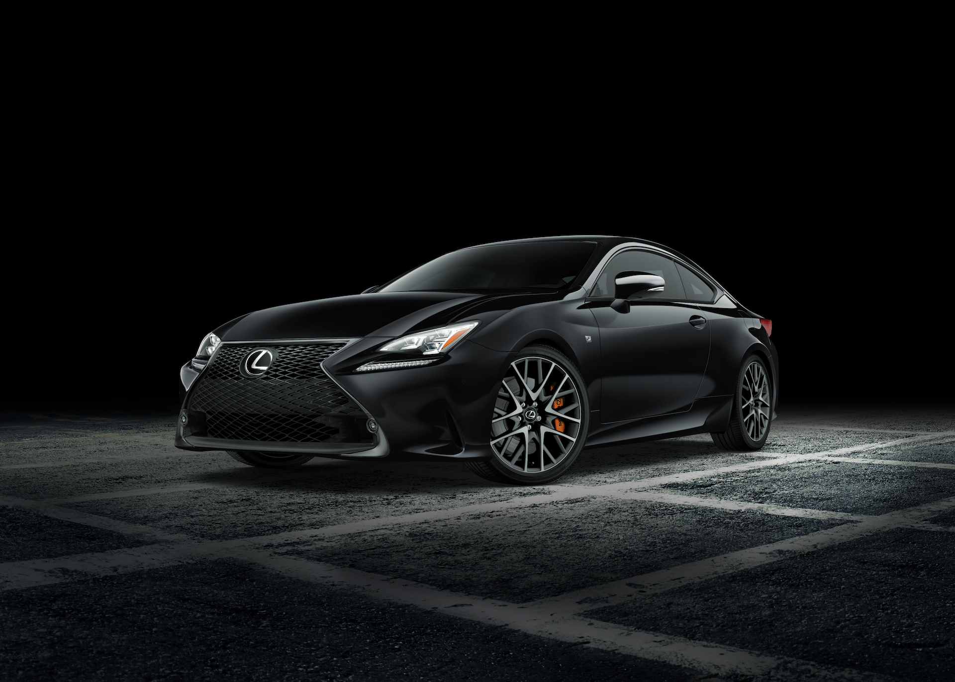 Lexus RC F Sport Black Line Special Edition Goes Dark For New York Auto