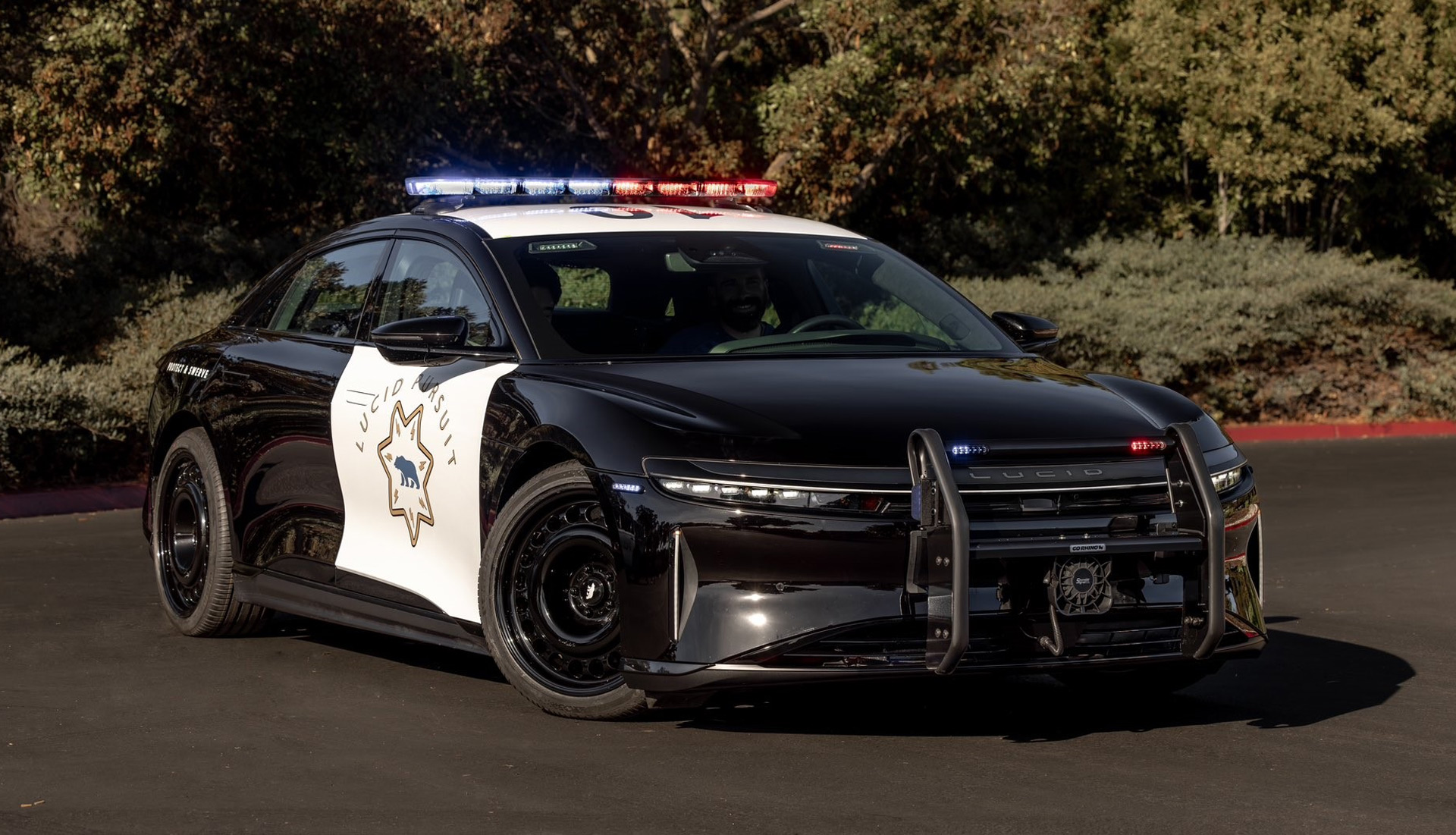 Lucid Air could become world’s quickest police car