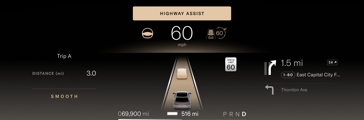 Lucid Update Lucid updates Air software: new look, better range prediction