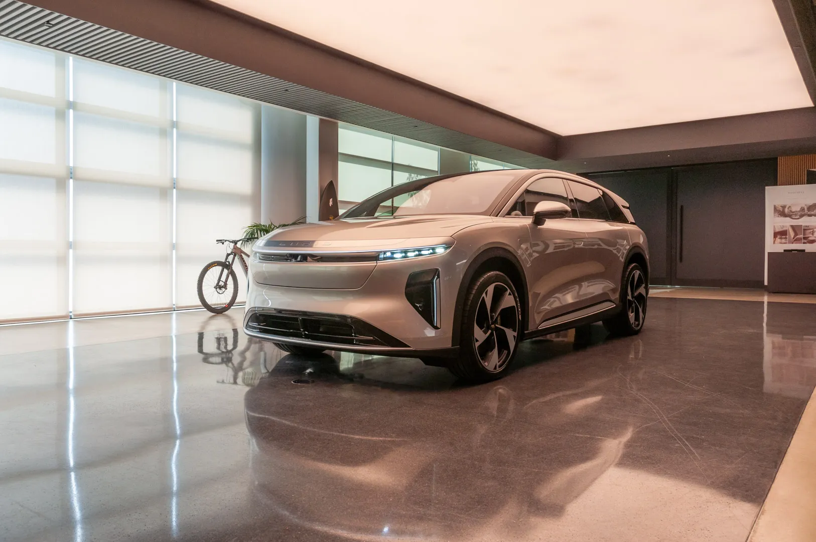 Lucid's Gravity electric SUV will have a max range of 440 miles