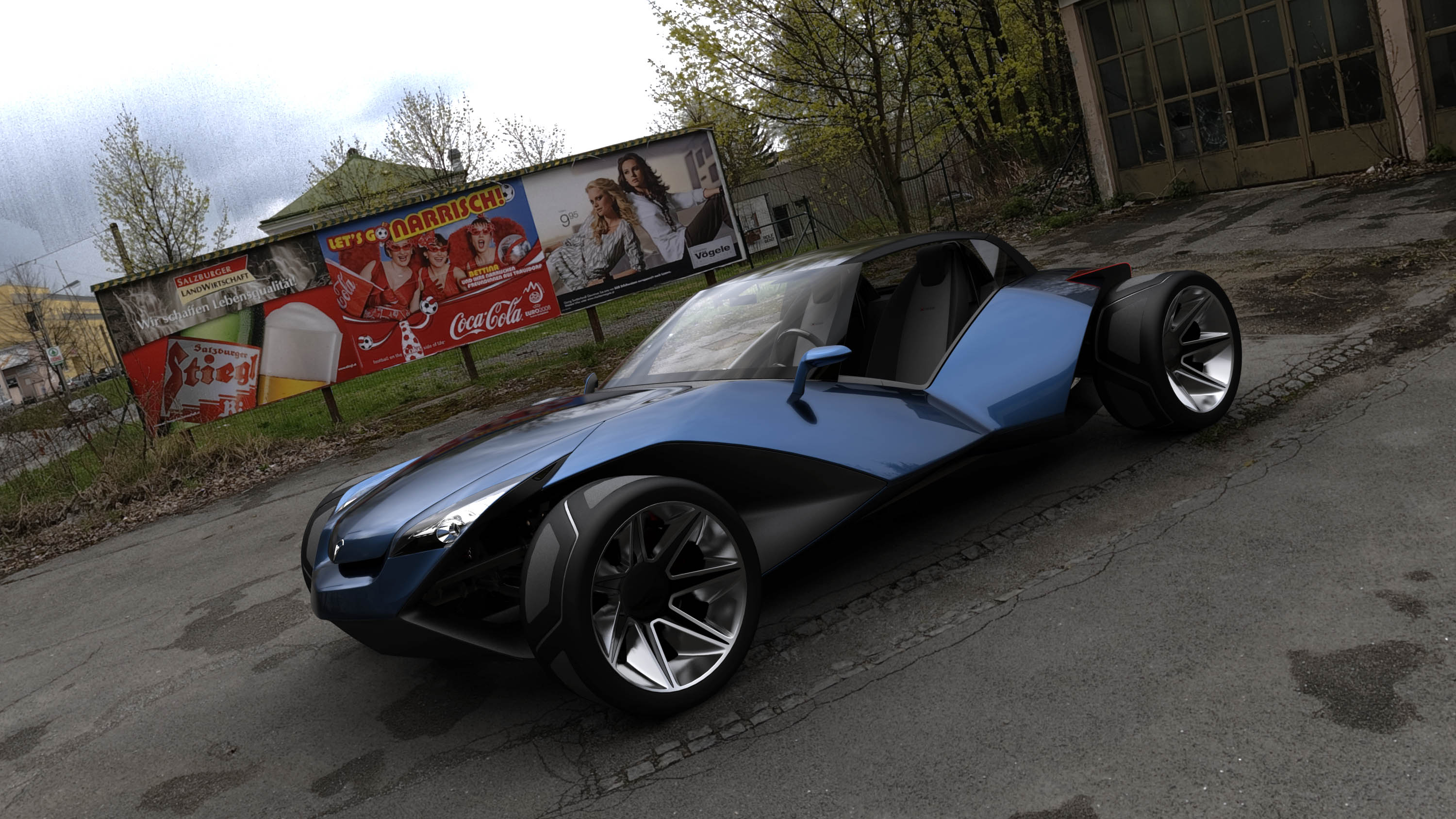 XSeed Concept: Part Sports Car, Part Buggy, All Hybrid