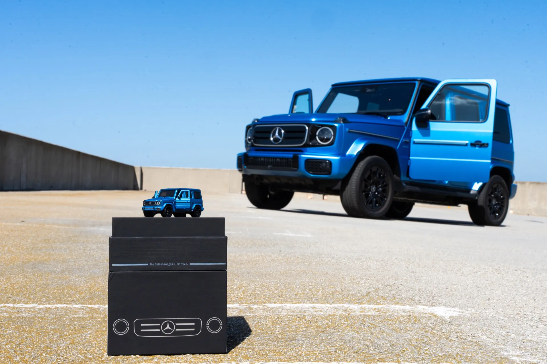 Matchbox marks Mercedes’ electric G-wagen with a sustainable twist