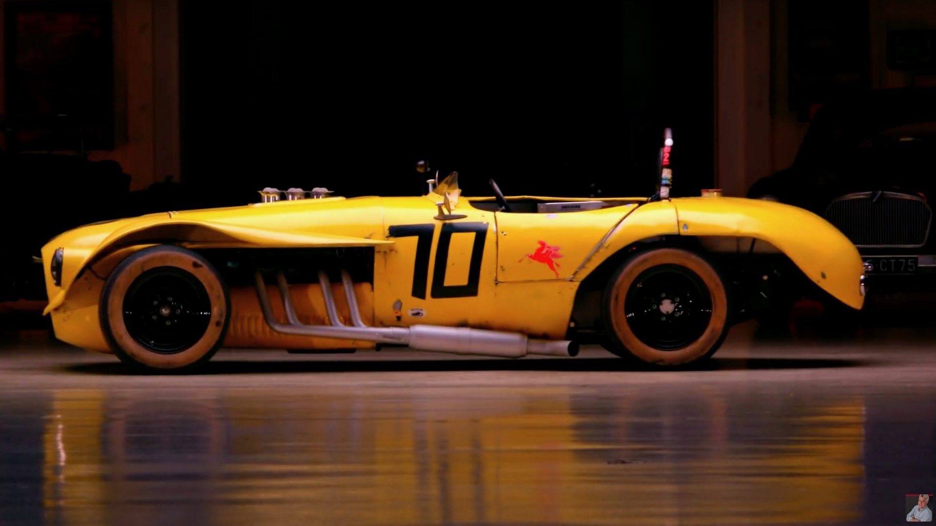Jay Leno drives legendary Previous Yeller II race automobile Auto Recent