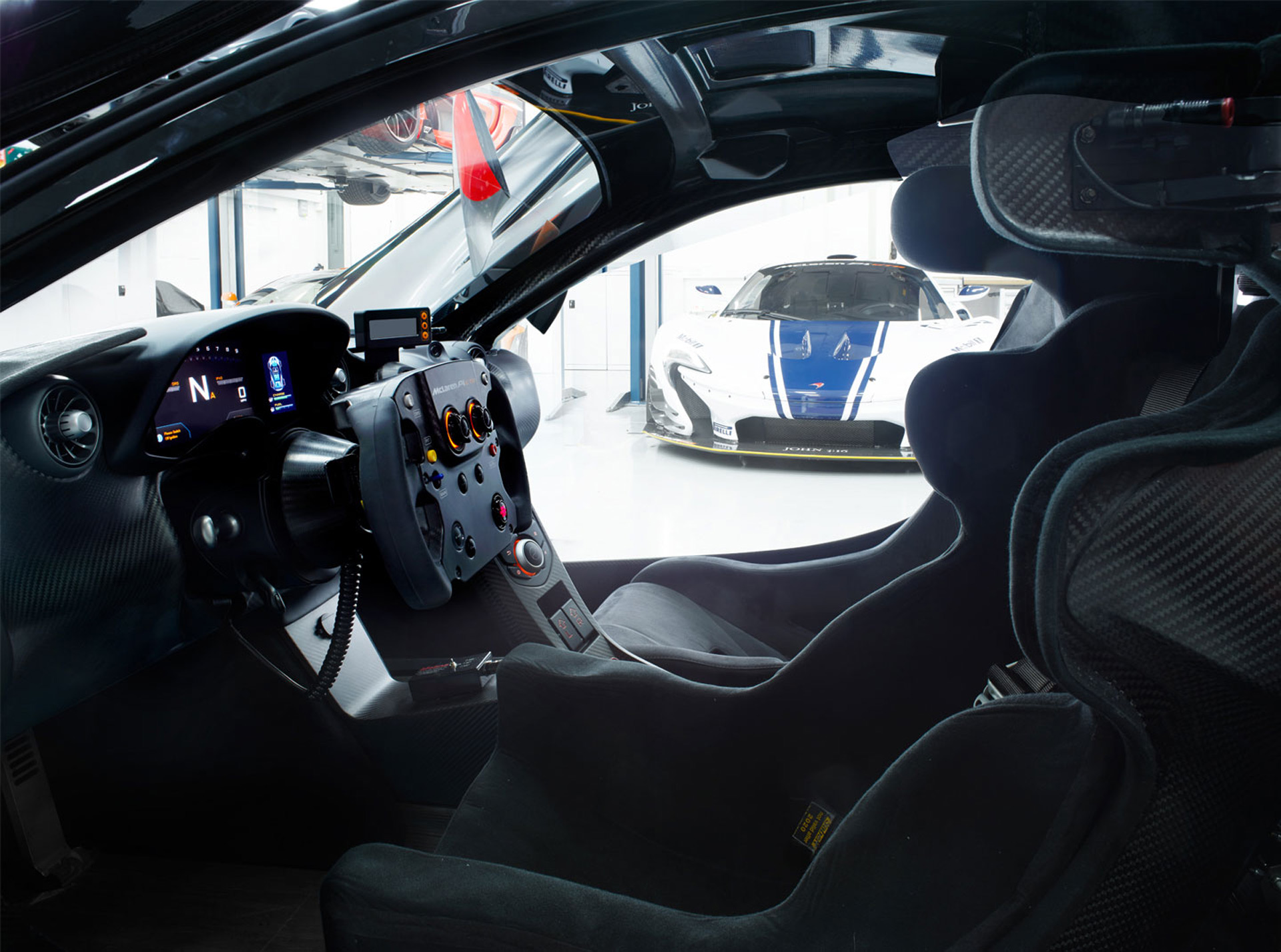 Go Inside The Workshop Where McLaren P1 GTRs Are Kept And Maintained