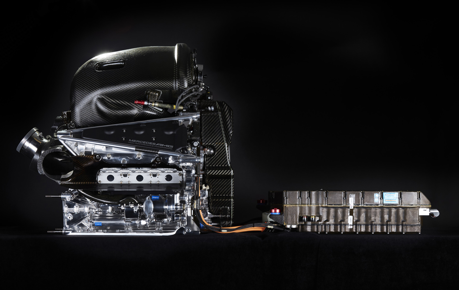 F1 Engine MercedesAMG F1 W11 EQ Performance [HPP M11 1.6L V6 turbo Engines was taken as