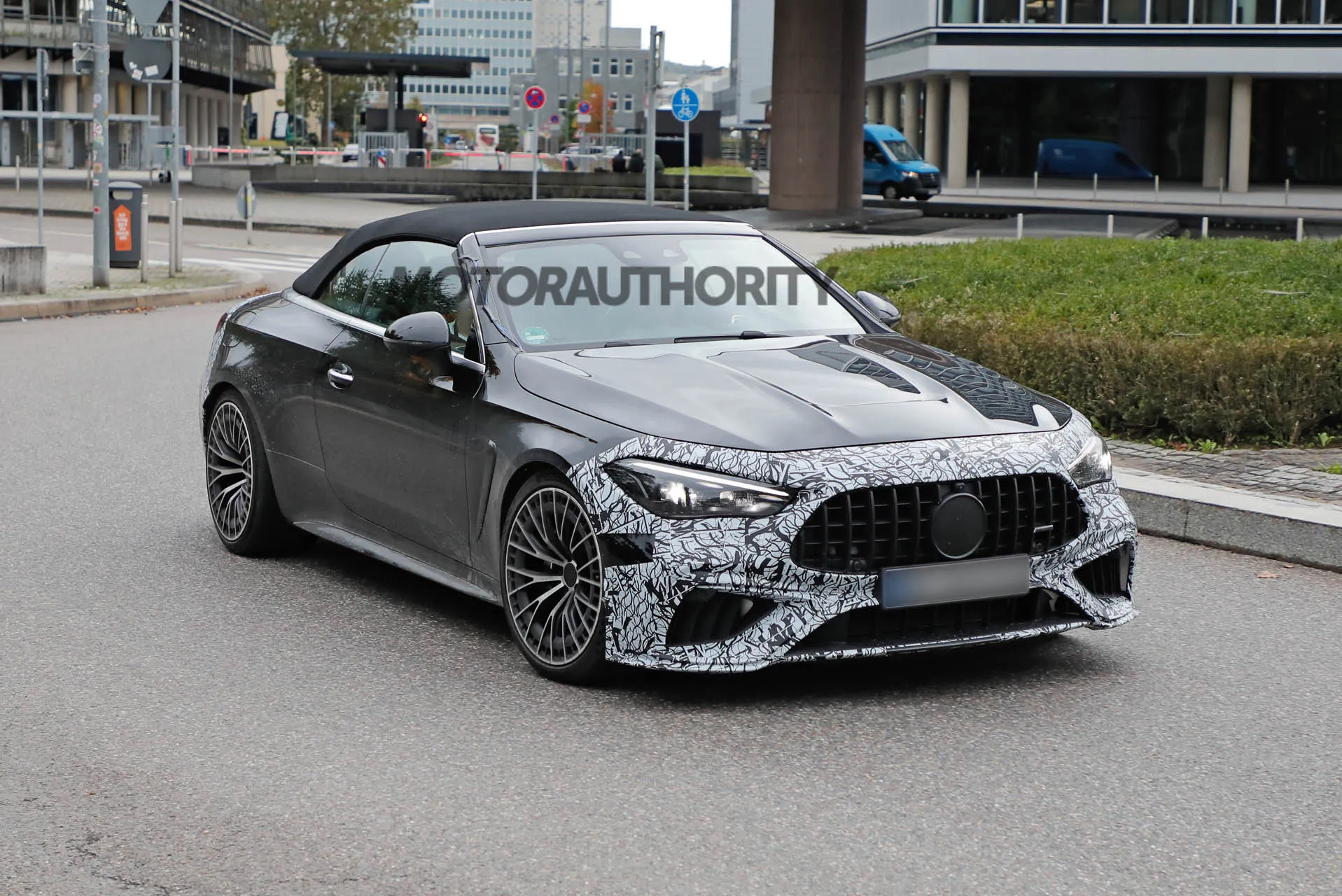 2025 Mercedes-Benz AMG CLE 63 S E Performance Cabrio spied Auto Recent