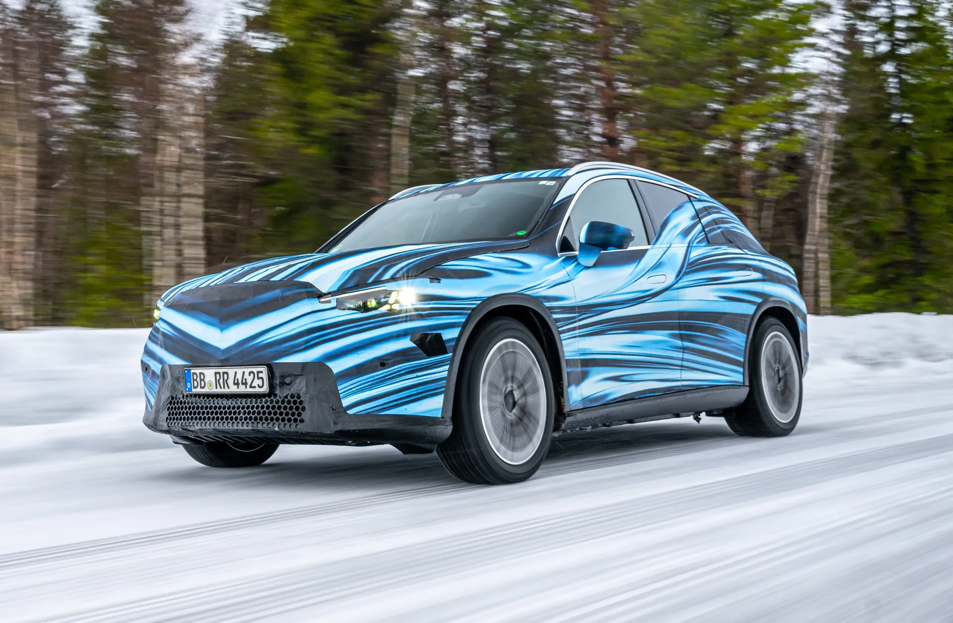 Electric Mercedes GLC-Class gets 2-speed gearbox, multiple battery options