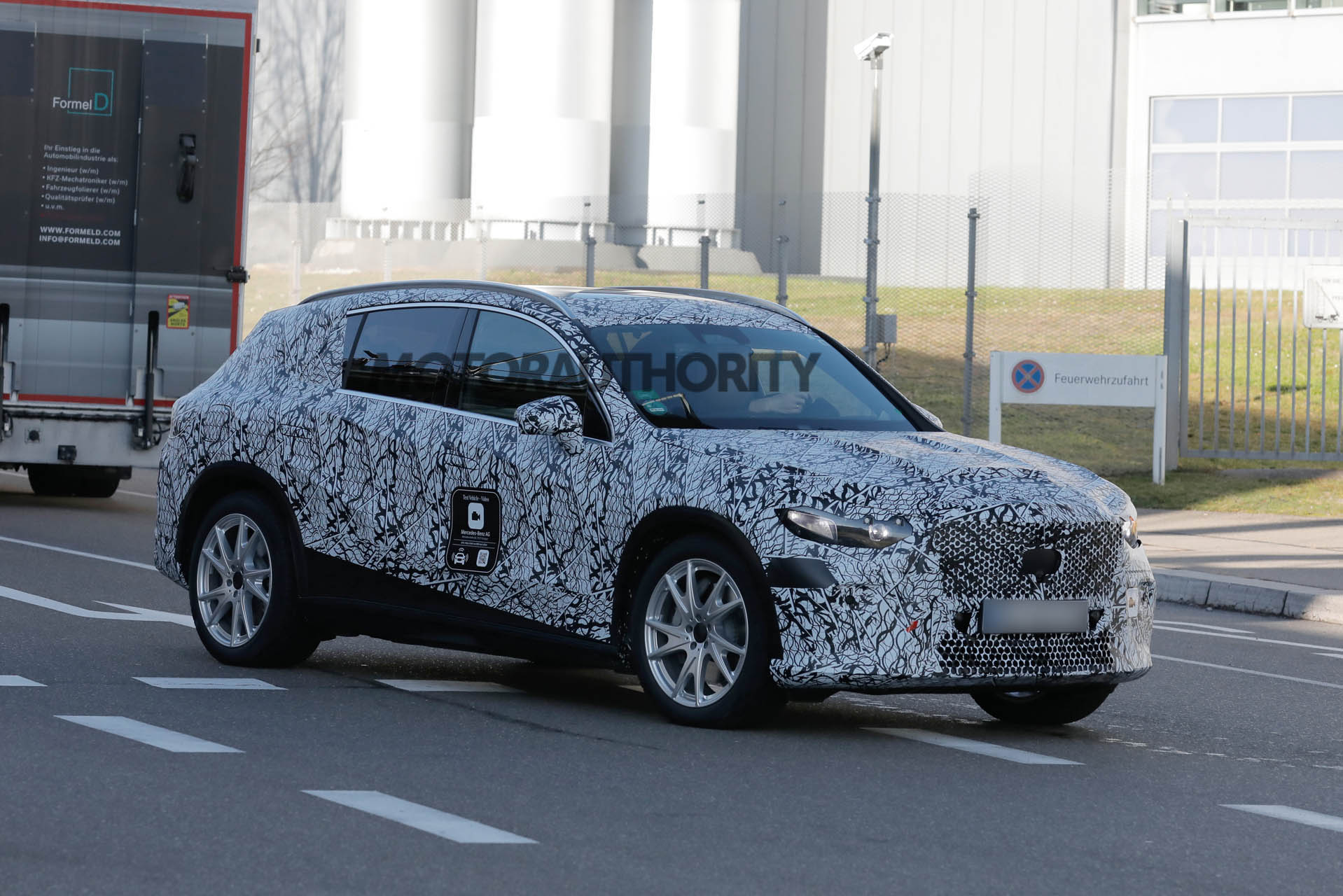 2027 Mercedes-Benz GLC-Class EV spotted again