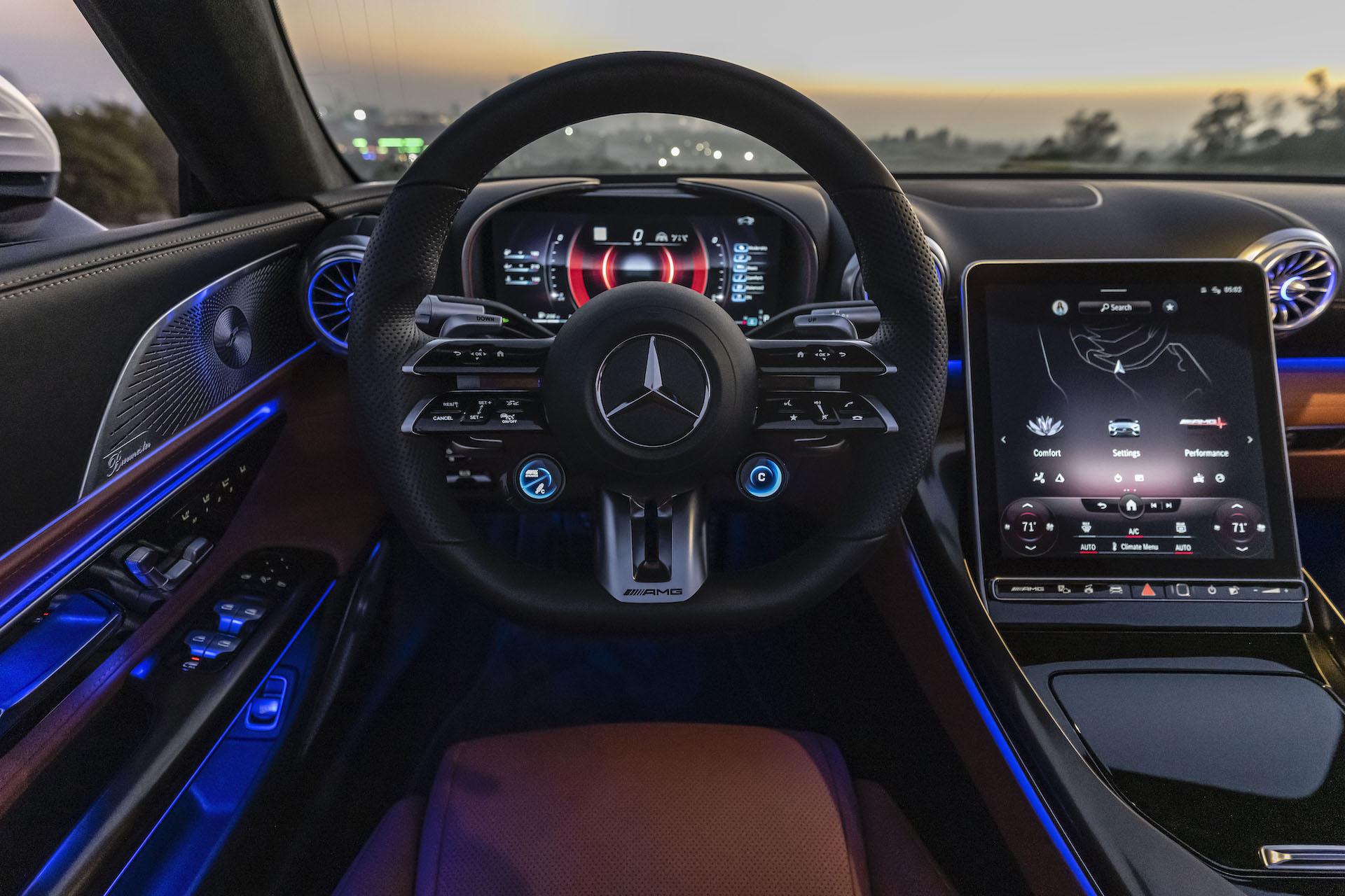 First drive review 2022 MercedesBenz AMG SL sharpens its edge as it