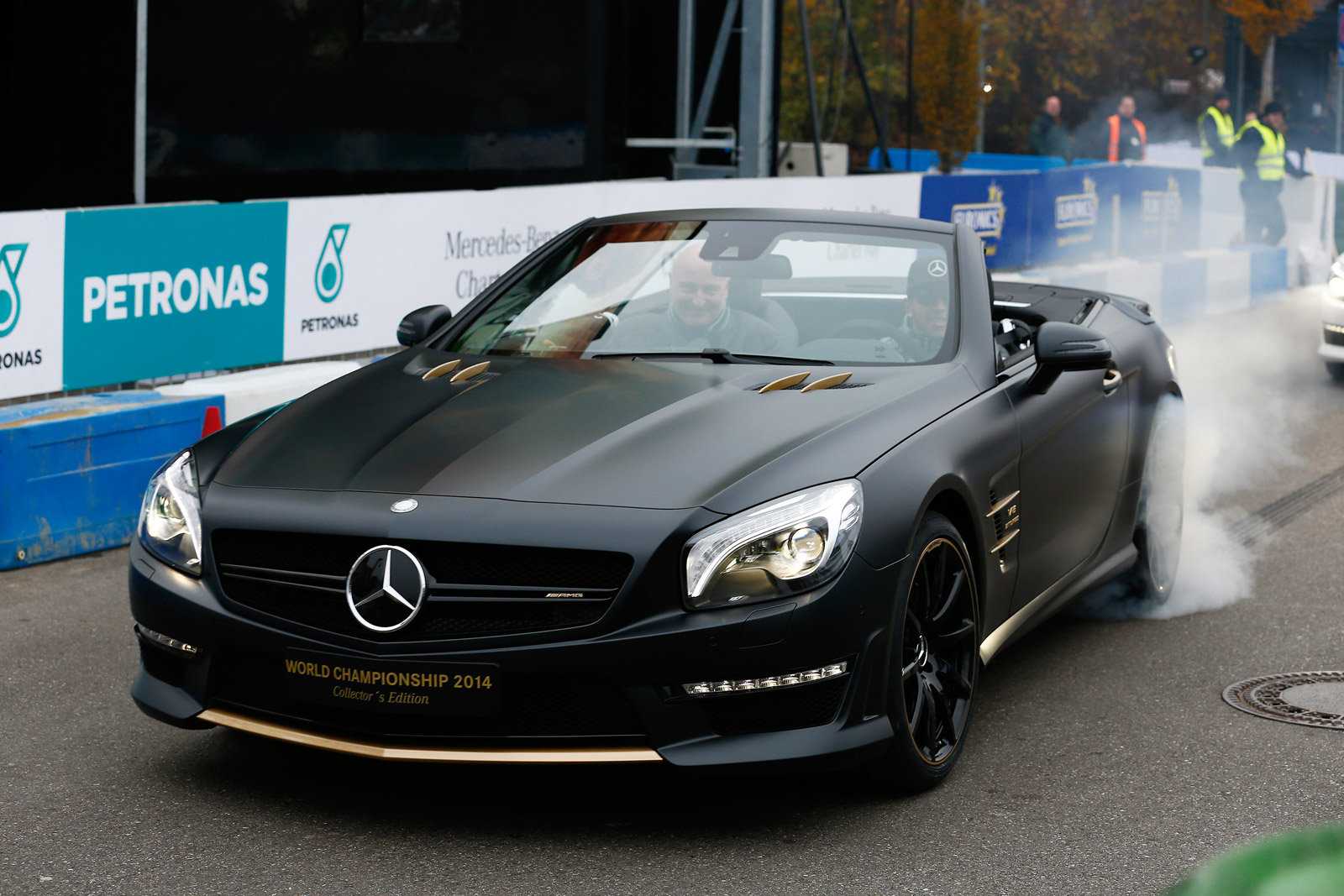 Mercedes Rolls Out Special Sl63 Amgs Celebrating F1 Victory
