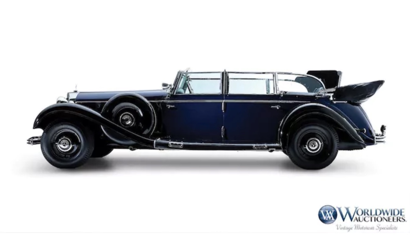 Hitler's 1939 Mercedes-Benz heads to auction