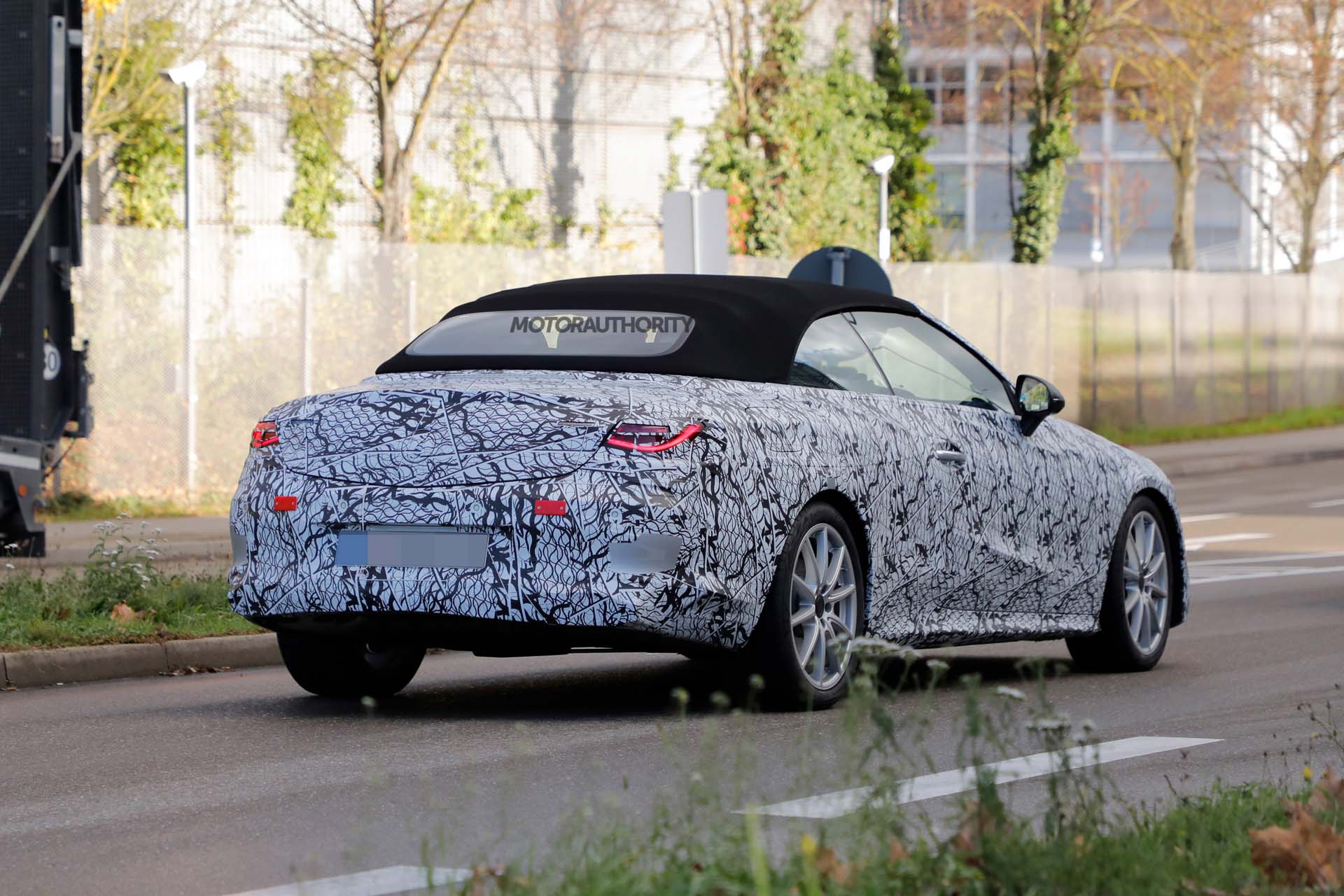 2024 MercedesBenz CLEClass Cabriolet spy shots and video