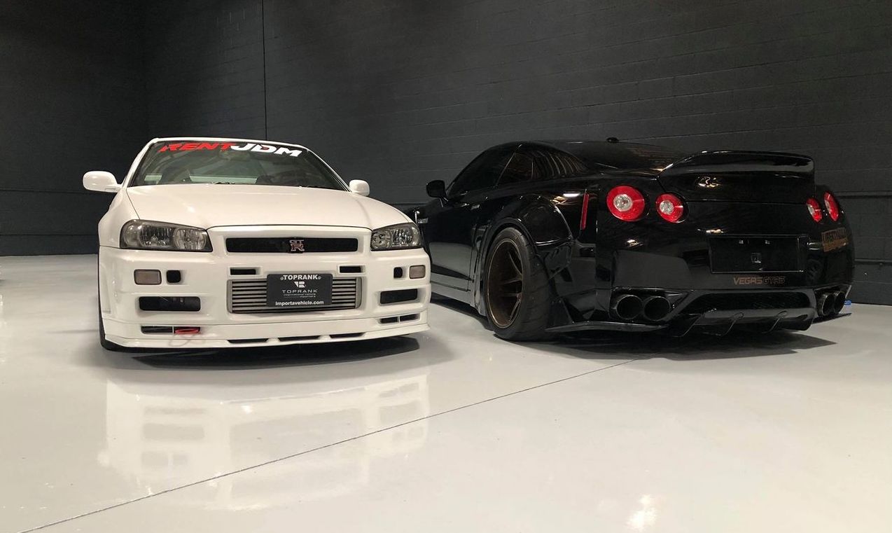 There S An R34 Nissan Skyline Gt R You Can Rent In Las Vegas