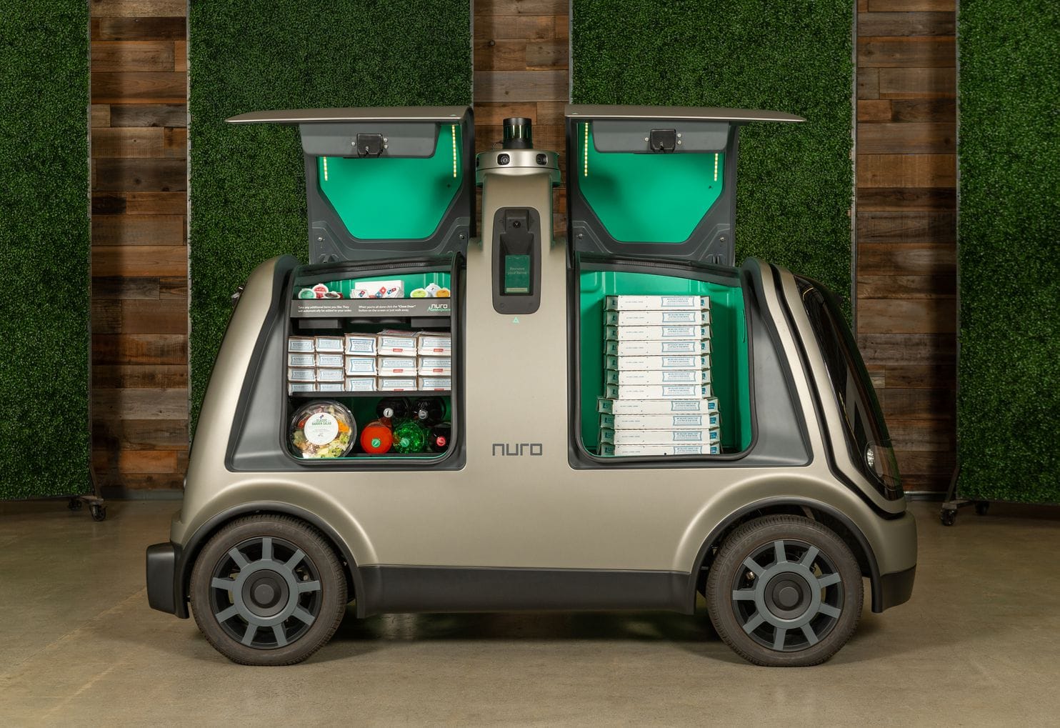 Meals on selfdriving wheels Nuro and Domino's partner for autonomous