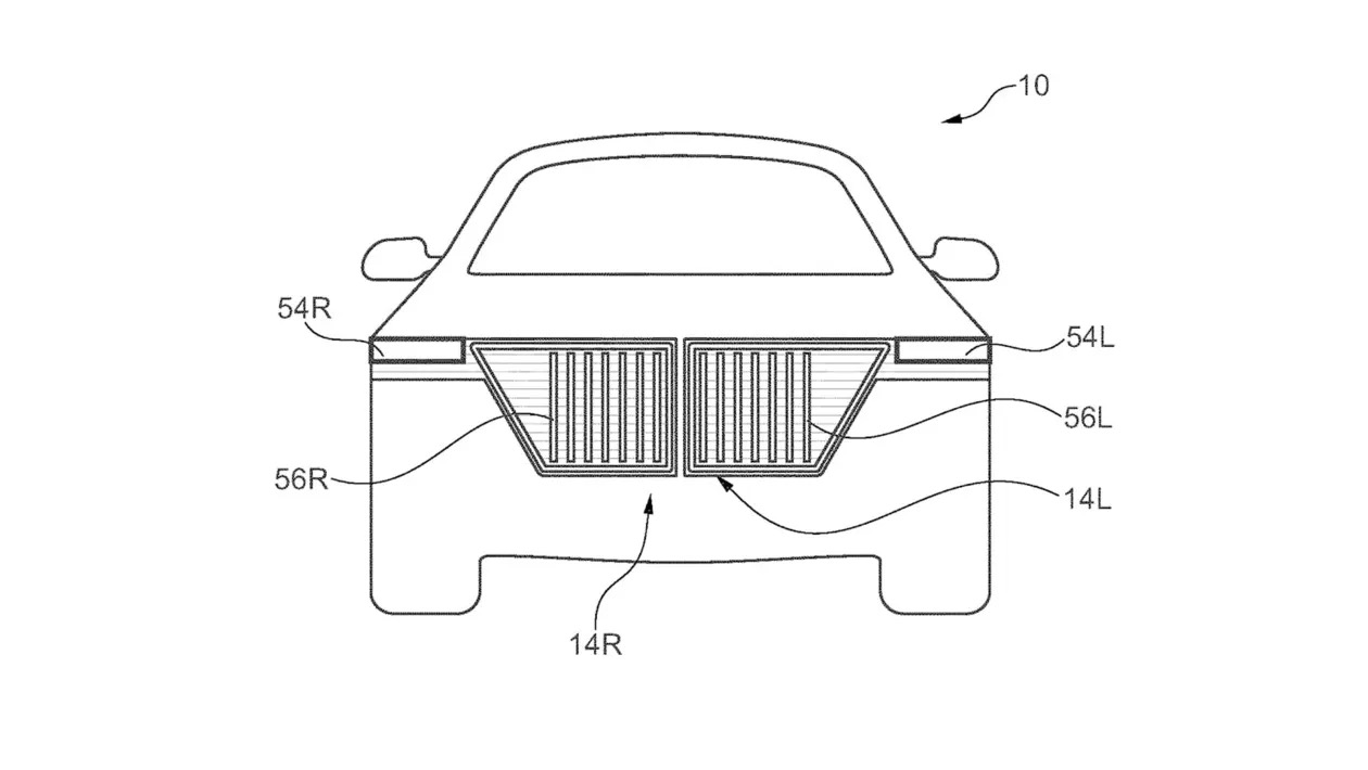 BMW files patent for grilles that integrate headlights