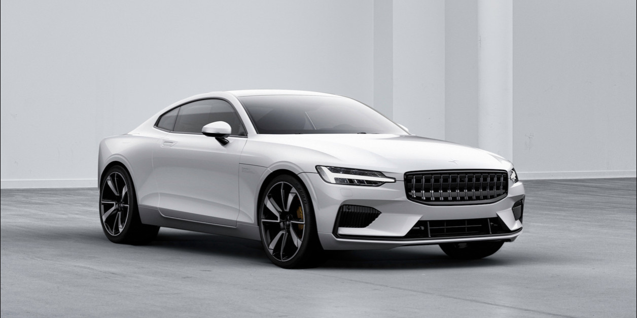 Polestar 1 is a carbon fiber-bodied 600-horsepower hybrid coupe