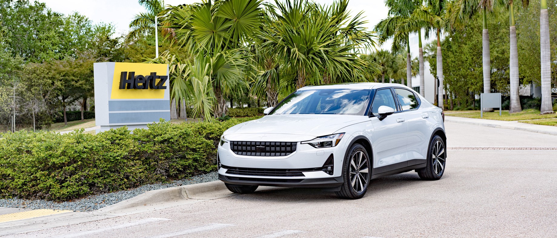 Polestar EVs will soon be widely available at Hertz