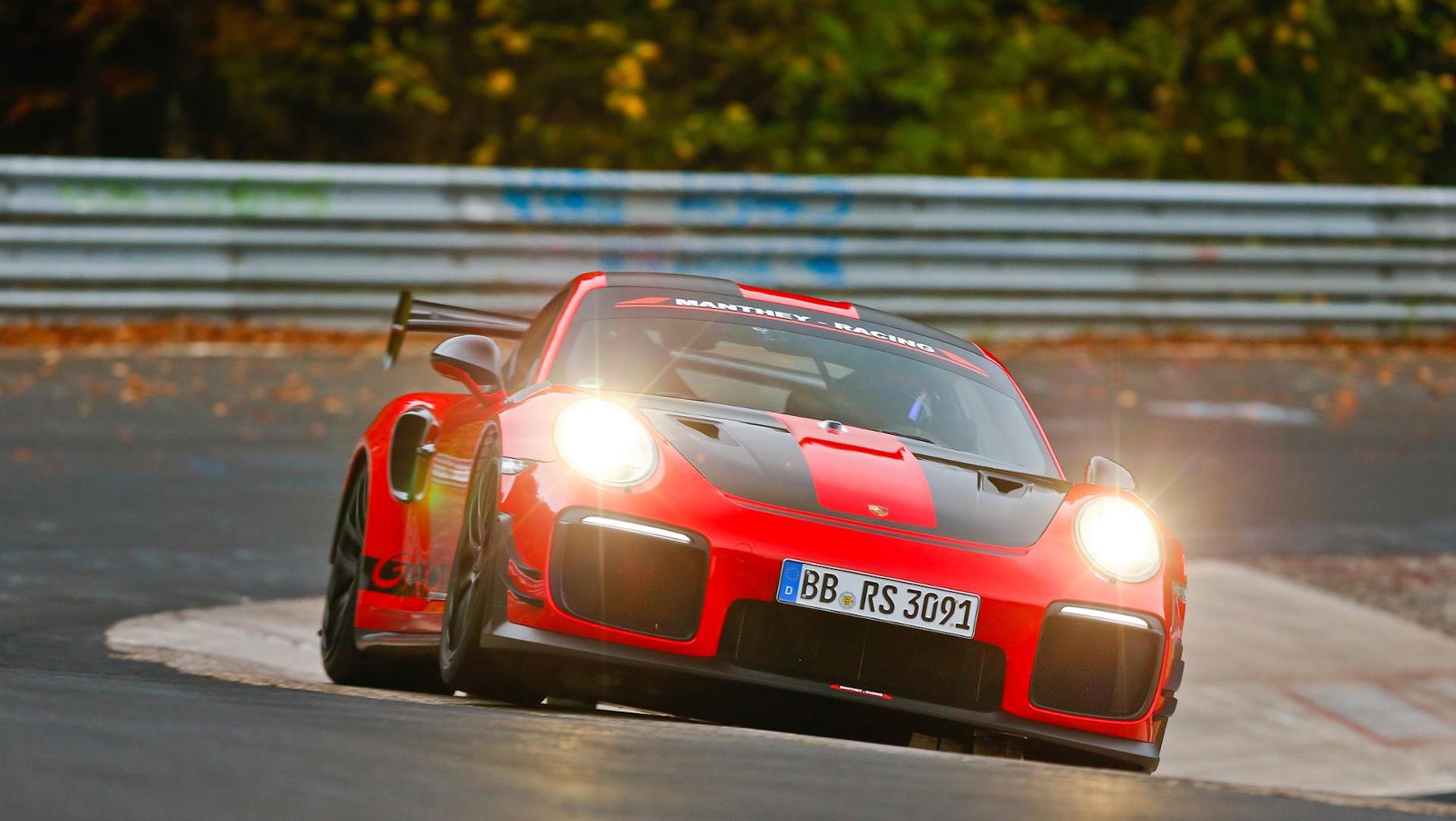 Porsche sets 6:40.3 Nürburgring record with modified, street-legal 911