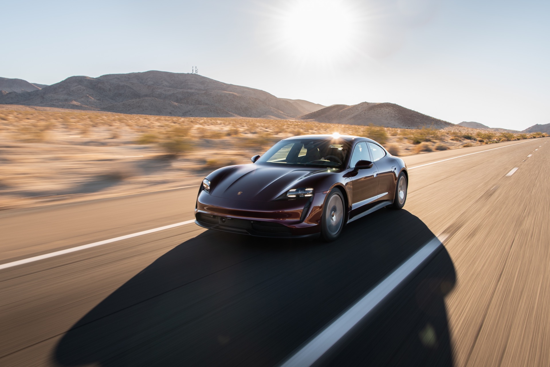 Porsche Taycan coast-to-coast record for least charging time
