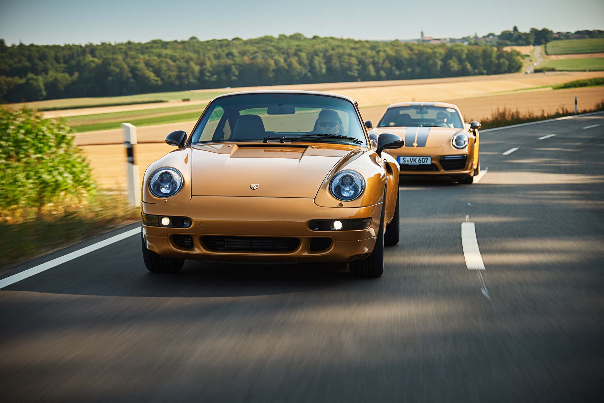 Porsche's Project Gold 911 restomod sells for $3.1M