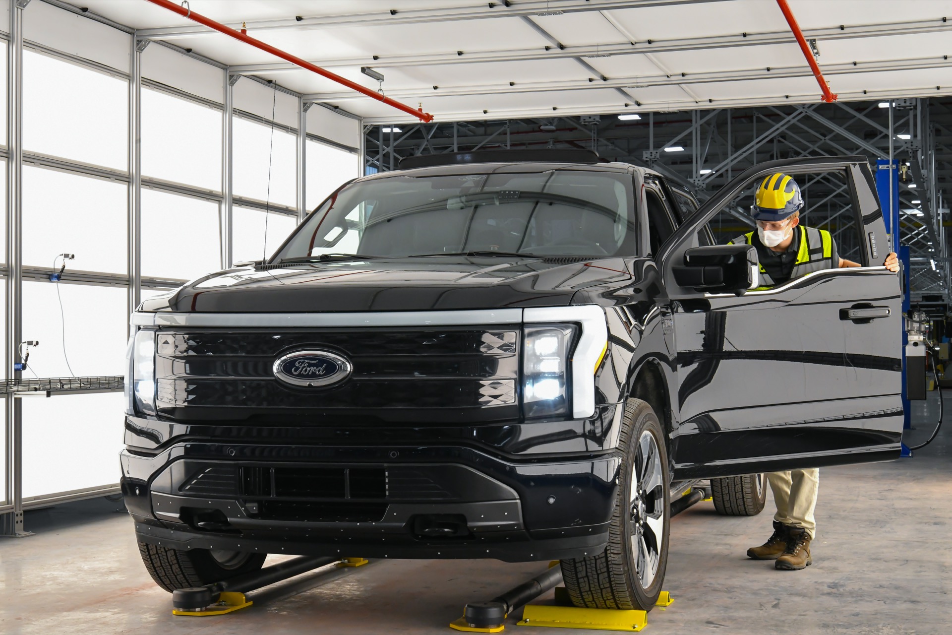 Ford opts to slow F-150 Lightning EV production, not lower price