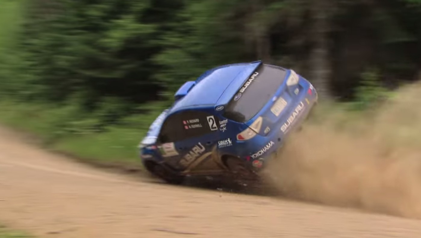 Rally Driver Rolls Car Continues On To Win Anyway Video 8041