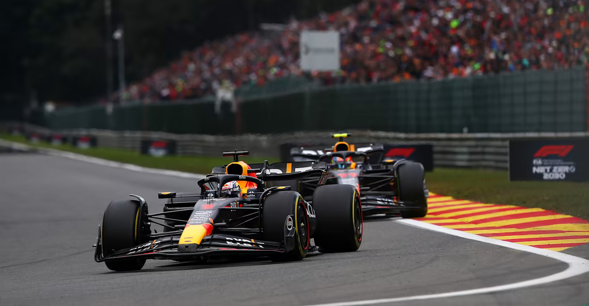 Crimson Bull secures one-two end at 2023 F1 Belgian Grand Prix