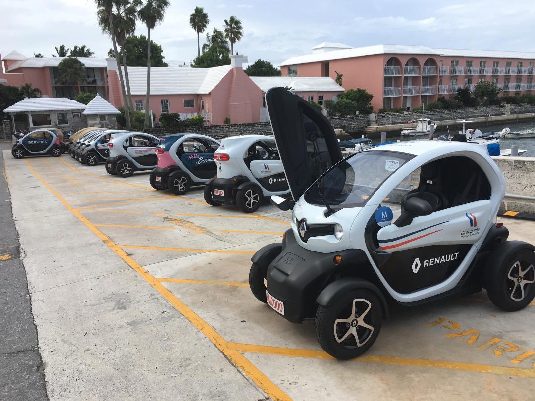 Hervat vlees Moment Life with Renault Twizy: electric bopping around Bermuda