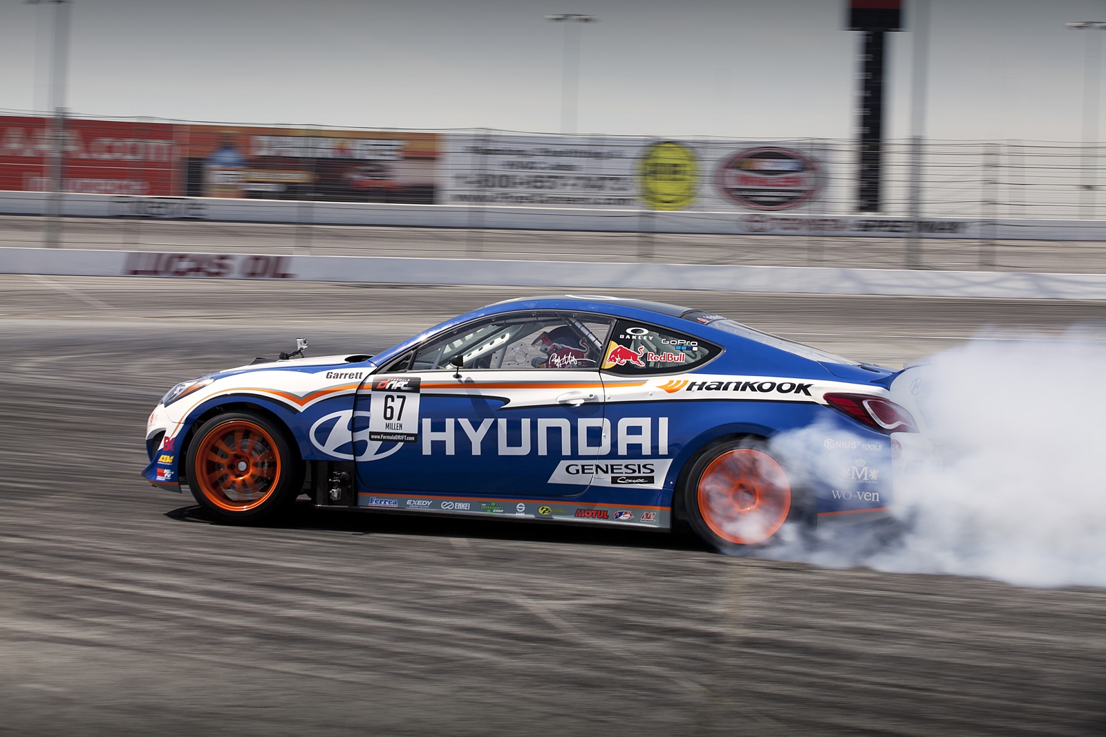 Rhys Millen Shows Off 2013 Hyundai Genesis Coupe Drift Car