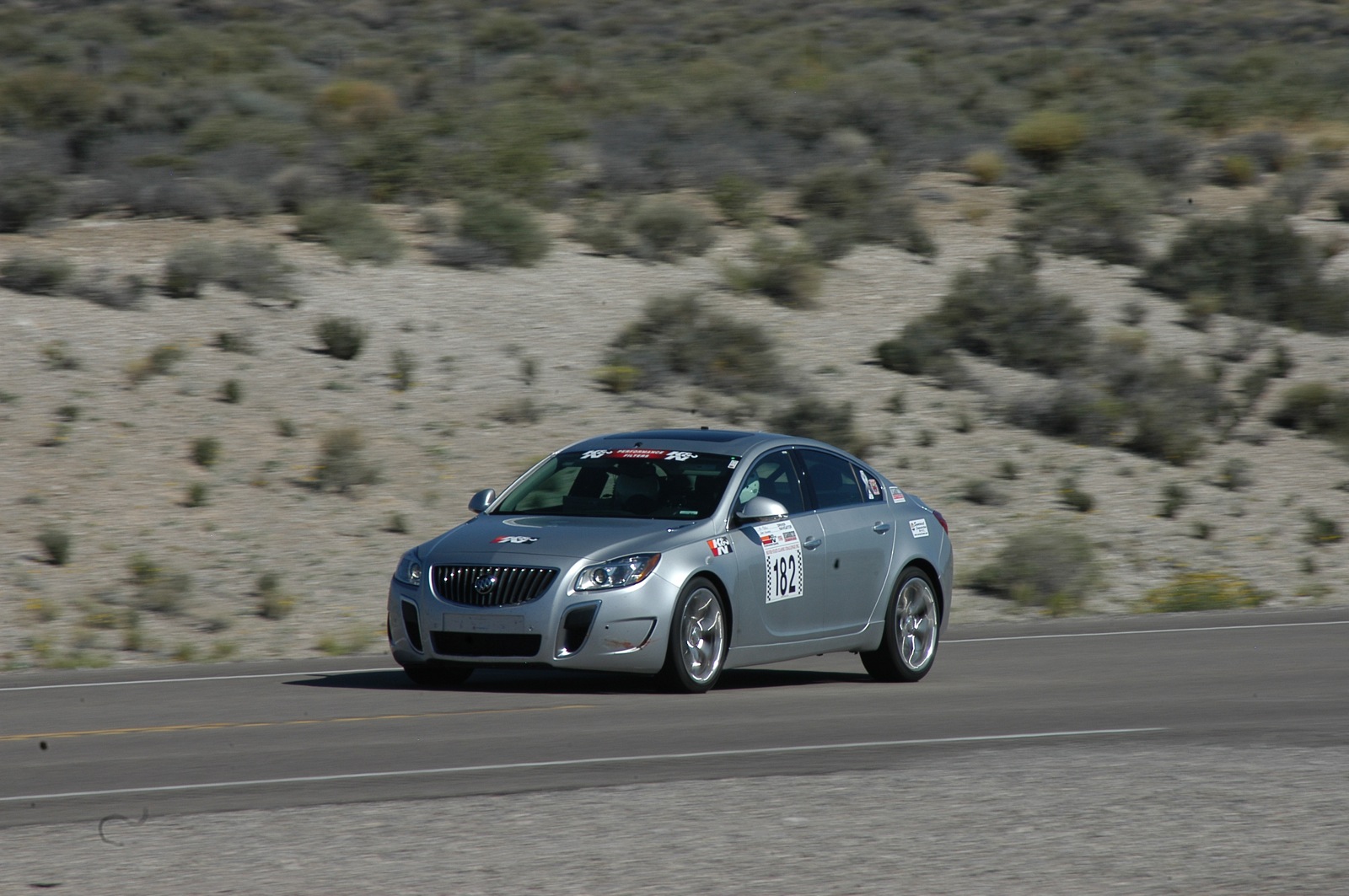 Buick Regal GS Takes Second In Nevada Open Road Challenge