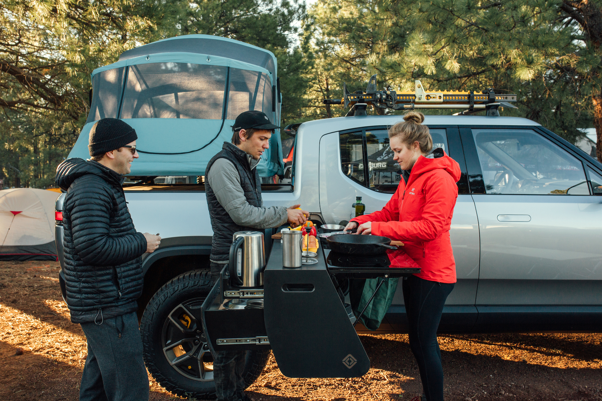 Rivian Removes the Camp Kitchen From Its Gear Shop, It's the End
