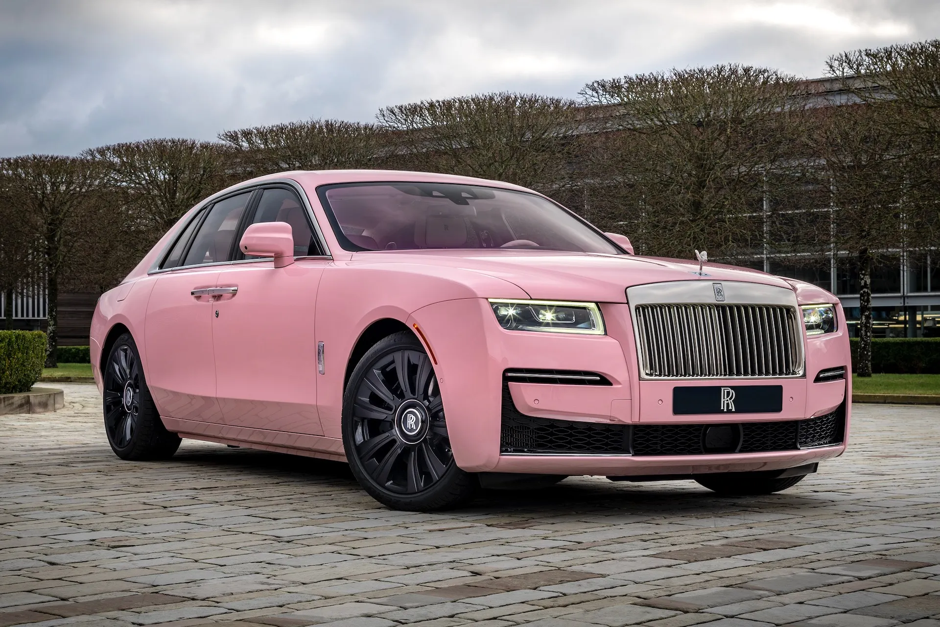 New oneoff bespoke Champagne Rose RollsRoyce Ghost revealed