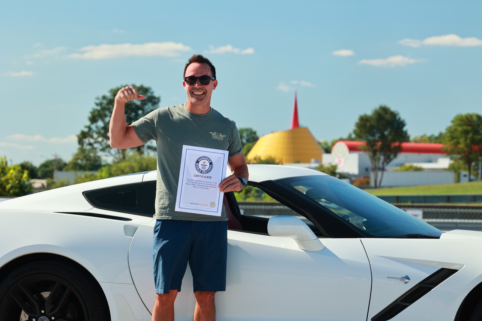 Guinness World Record set at 1:15.18 for fastest mile driven in reverse Auto Recent