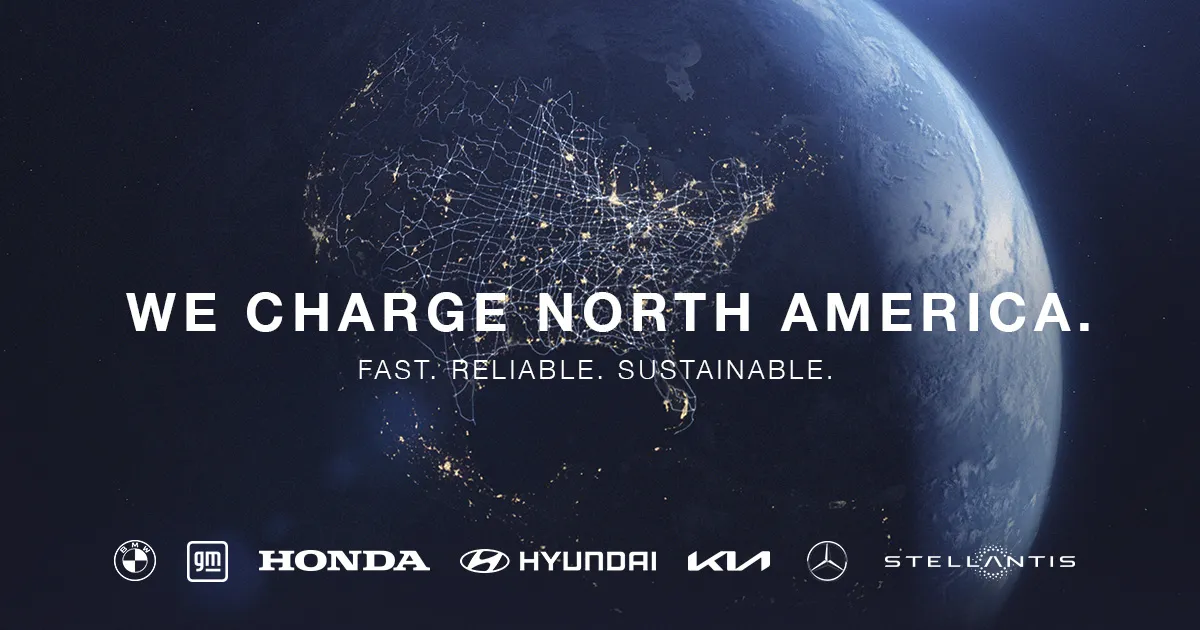 7 global automakers team up to create an EV charging network Auto Recent