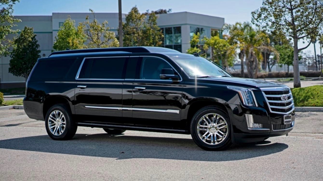 sylvester stallone is selling his 400 000 cadillac escalade customised to feel like a private jet inside take a closer look glbnews com