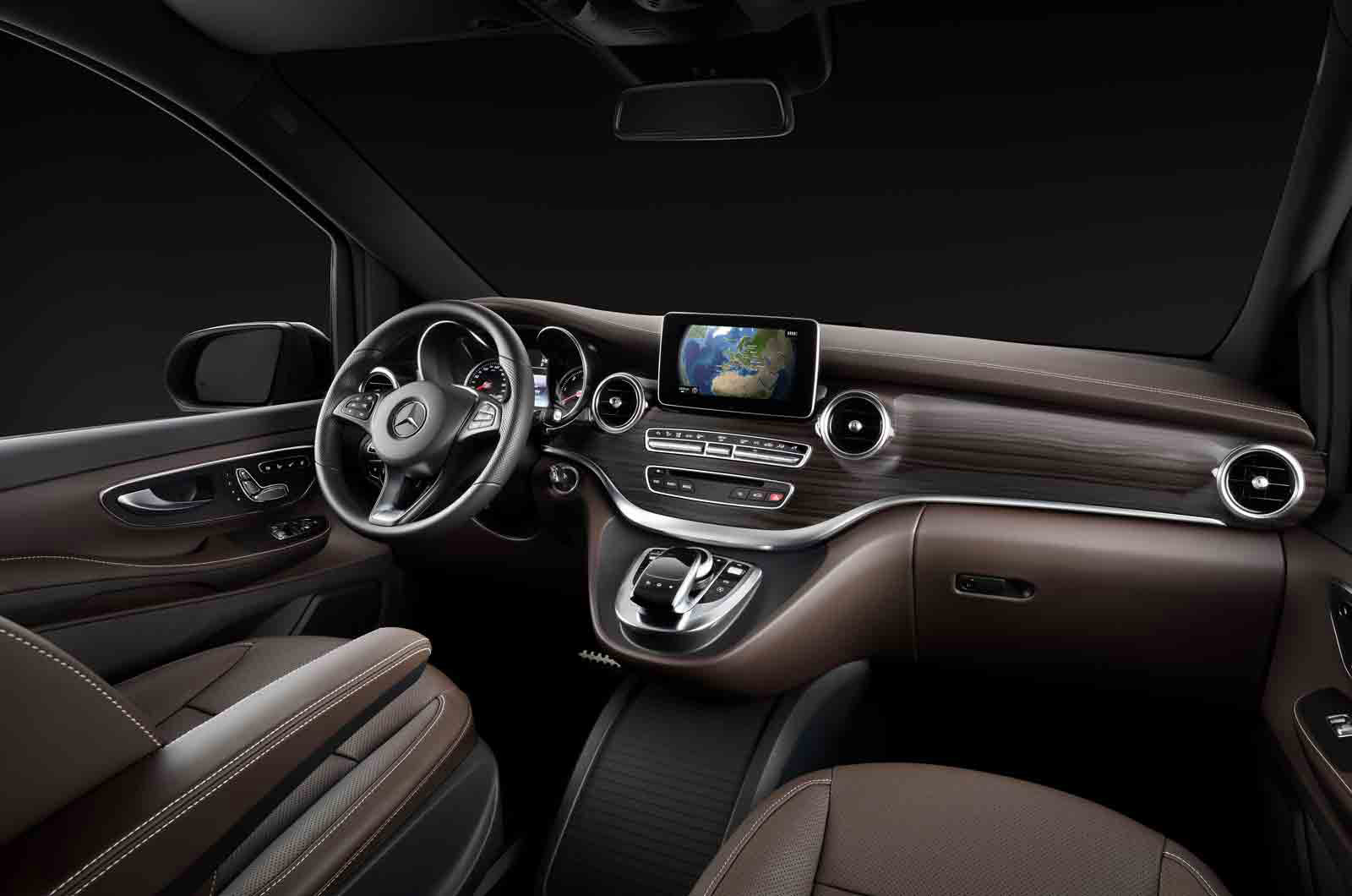 Mercedes Benz Shows Interior Of New V Class