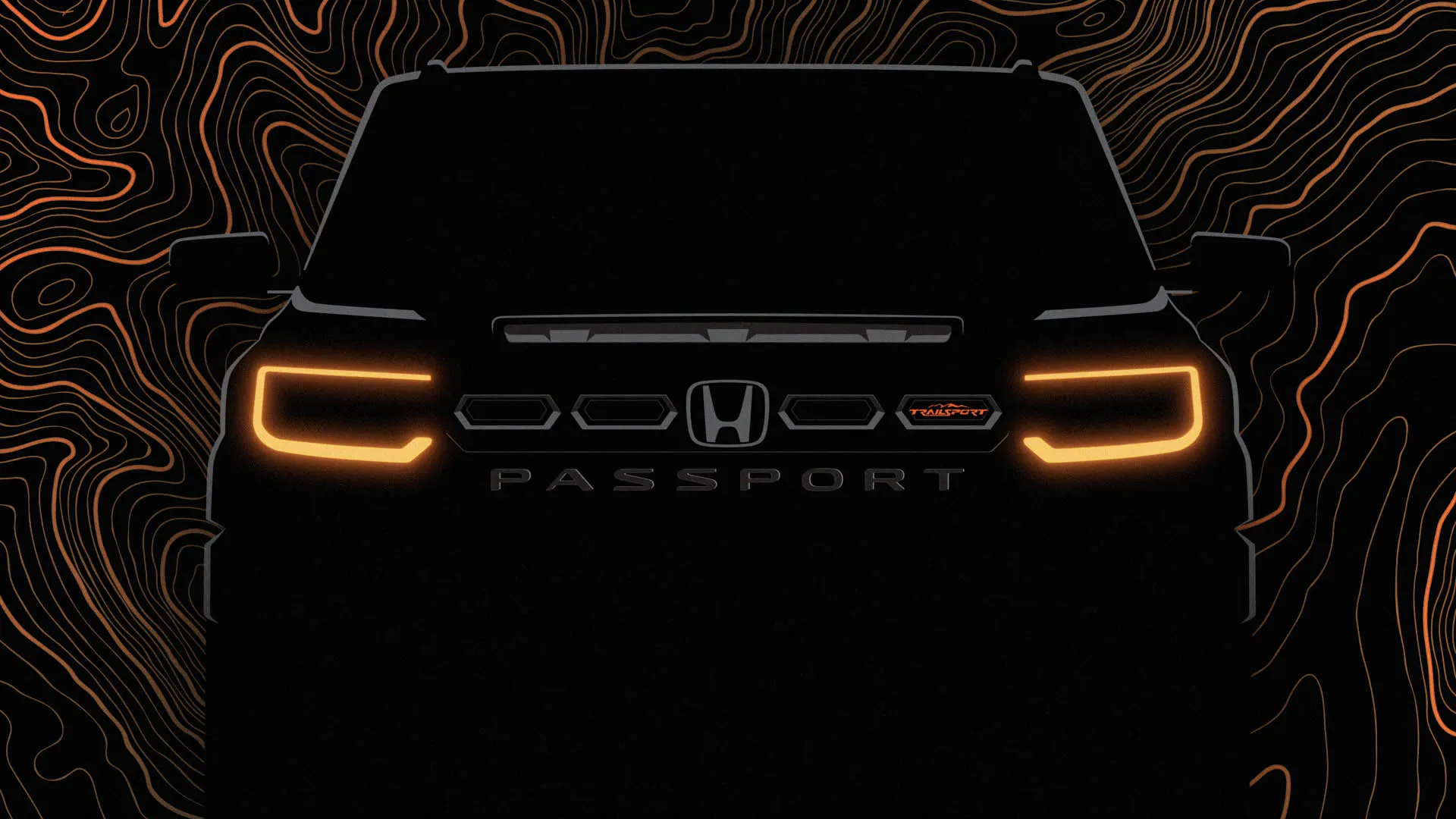 Teaser for 2026 Honda Passport Trailsport debuting in early 2025