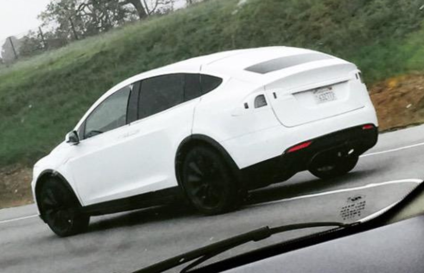 Tesla Model X Video Spy Shots Of Prototype Testing On Ca Roads