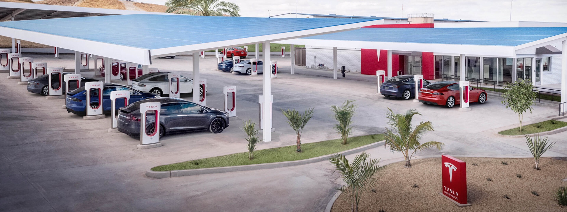 Polestar EVs Get Tesla Charge Port In 2025 Supercharger Access In 2024   Tesla Supercharger 100875198 H 