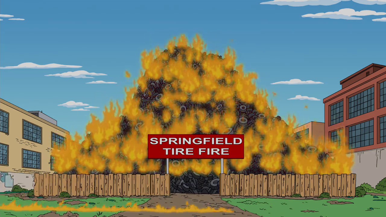 Springfield Tire Fire