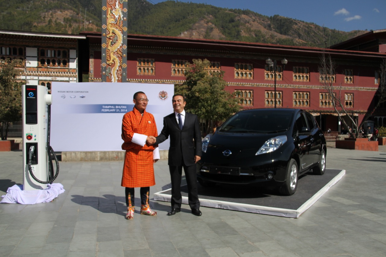 Nissan To Work With Bhutan Toward 'ElectricCar Nation' Goal