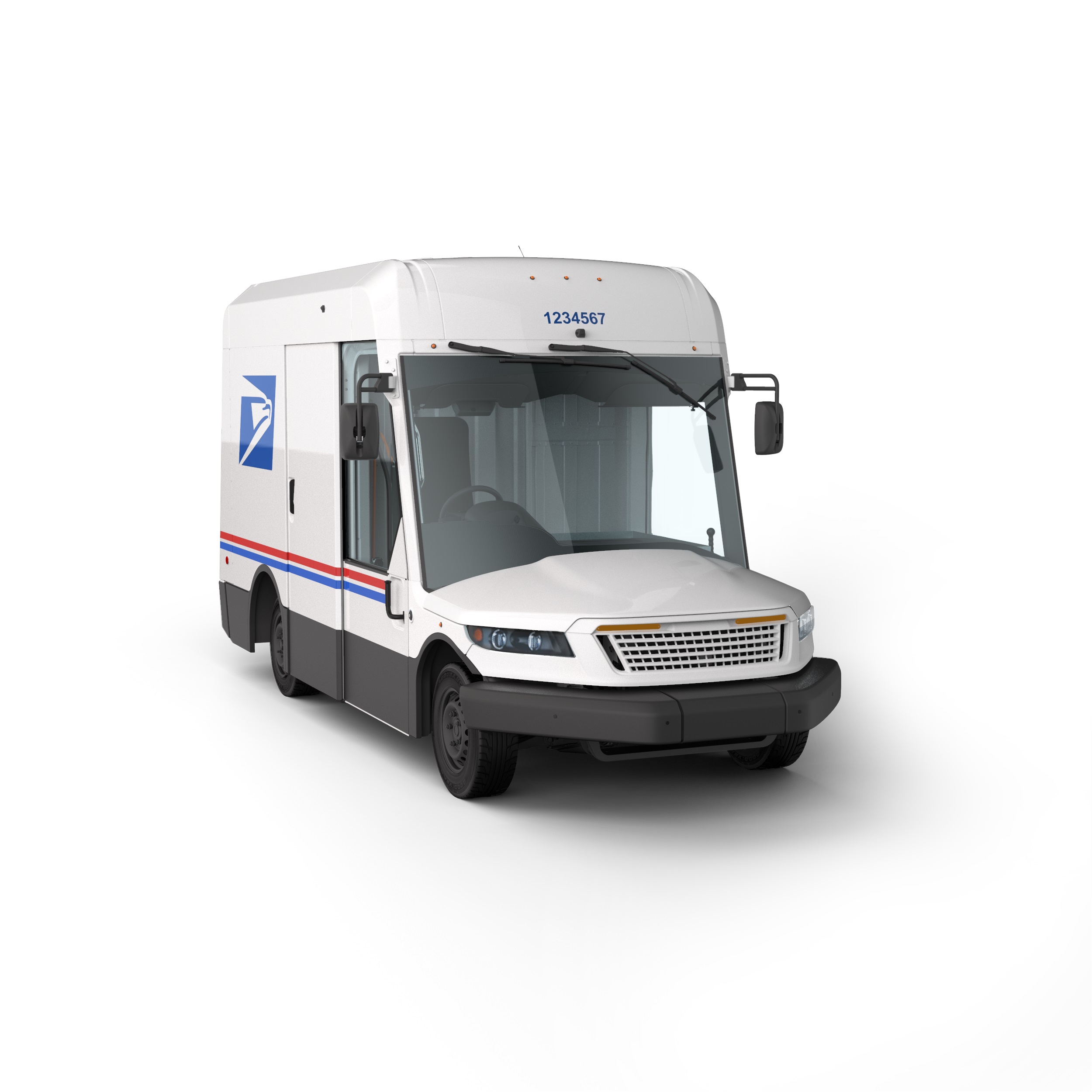 Fresh USPS mail trucks revealed Only 10 will be electric