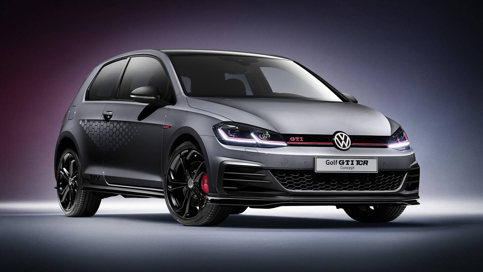290 Horsepower Vw Golf Gti Tcr Road Car Previewed By Concept